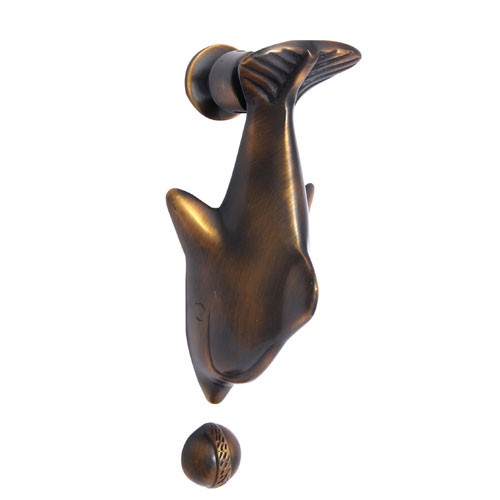 "Fish" Brass Door Knocker 